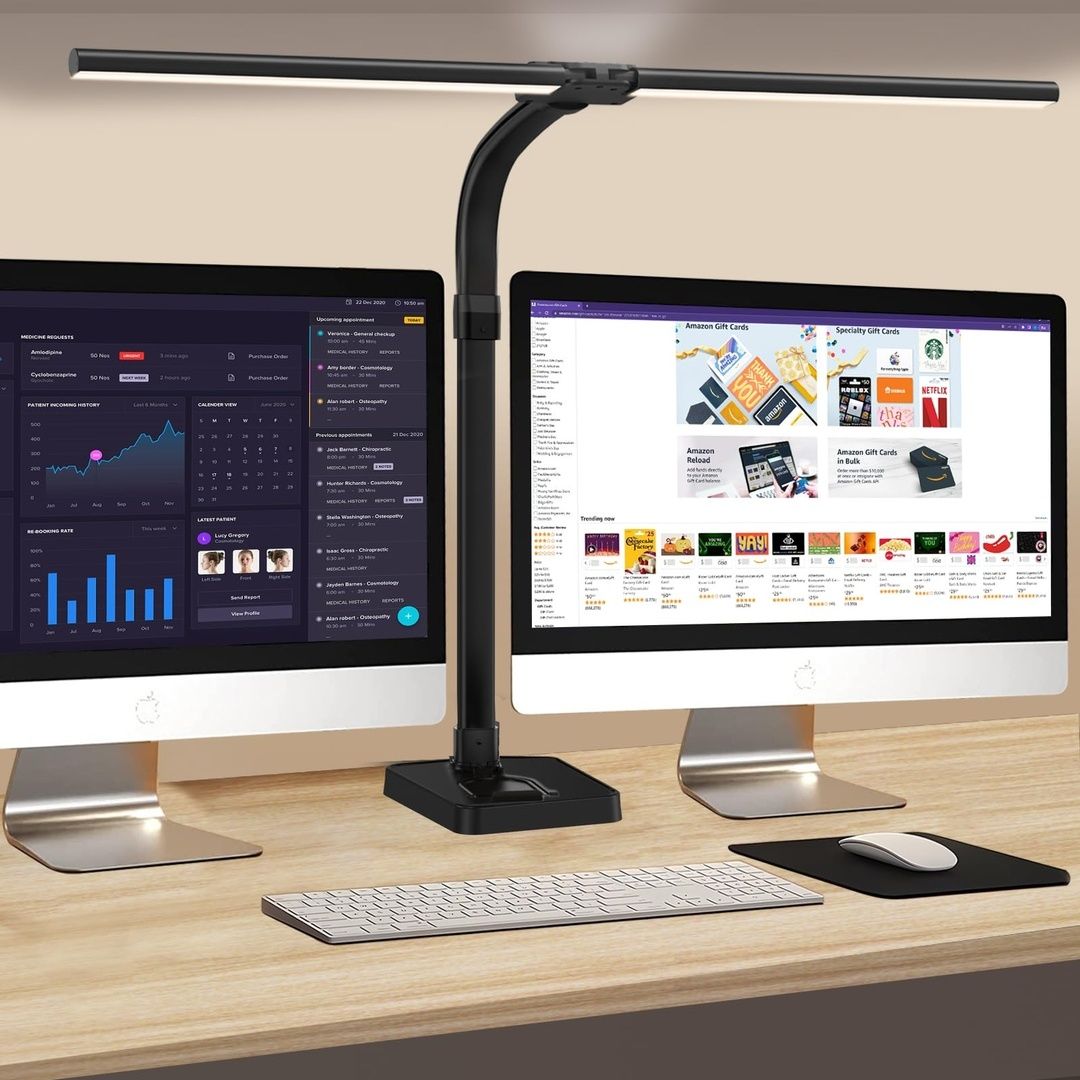 Lampa de birou cu lumina ajustabila