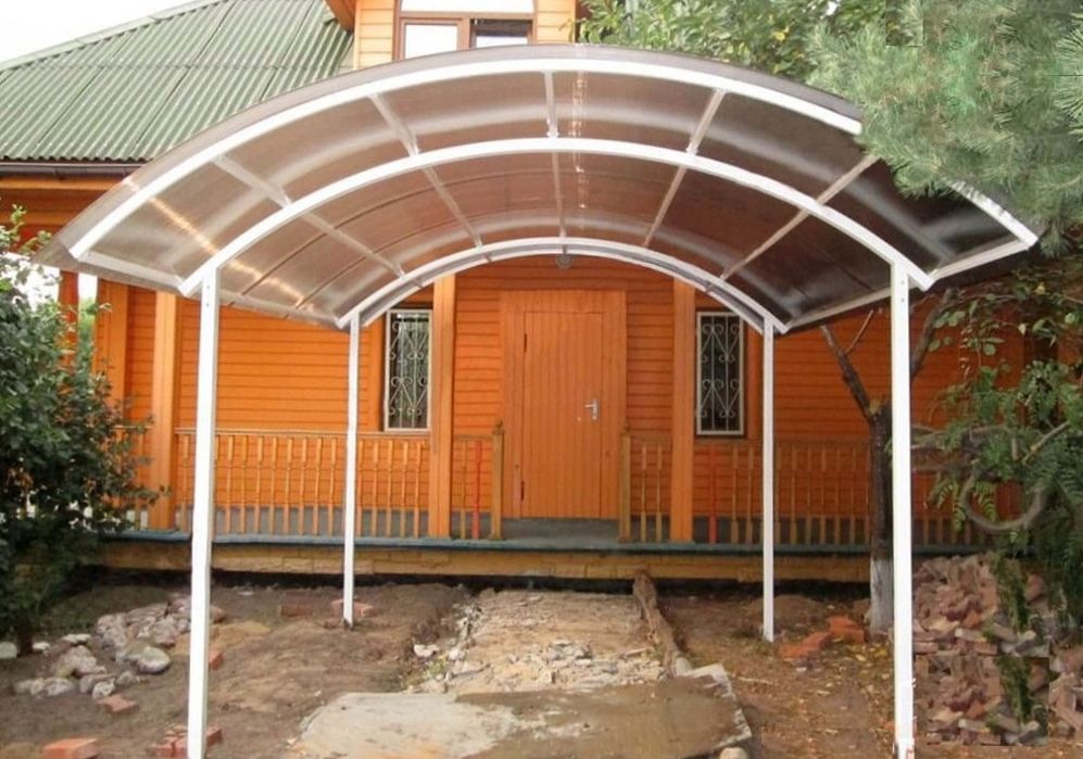 Навесы для автомобилей и участников