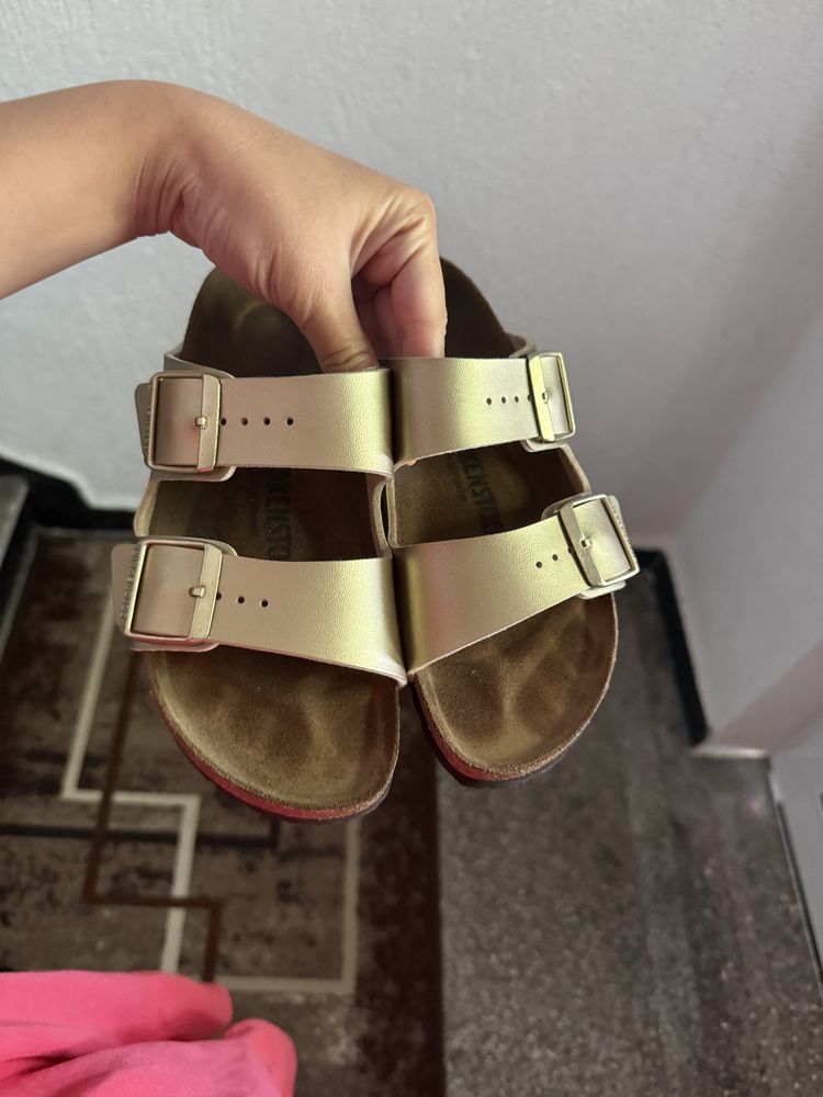 Оригинални чехли BIRKENSTOCK,ном 37,ортопедични,чисто нови