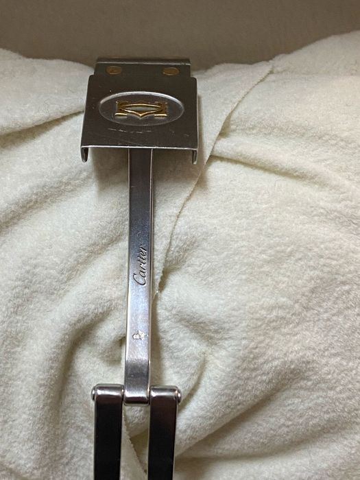 Cartier Santos Gablee watch for women 18k gold Original