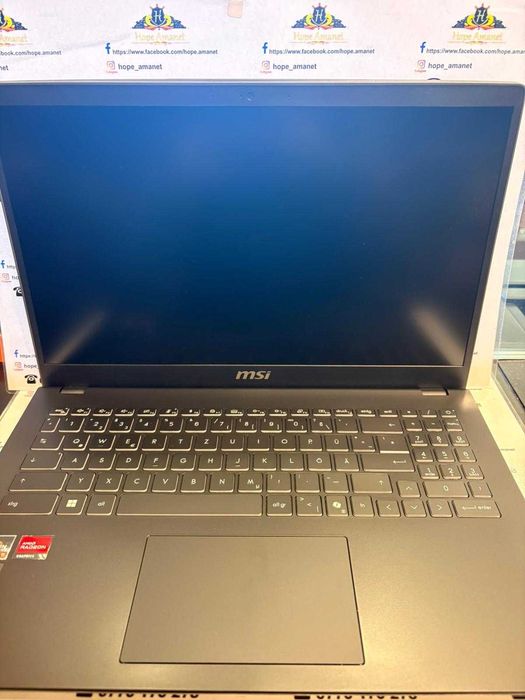 Hope Amanet P13 LAPTOP MSI 15 B7M RYZEN 5 7430