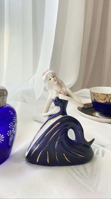 Салфетница статуэтка винтаж