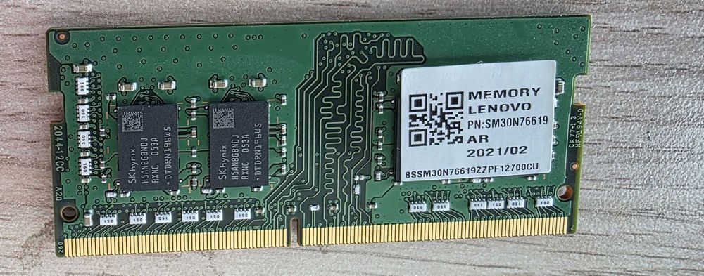Memorie ram Laptop SK Hynix 8GB, DDR4, PC4-3200AA, 3200Mhz