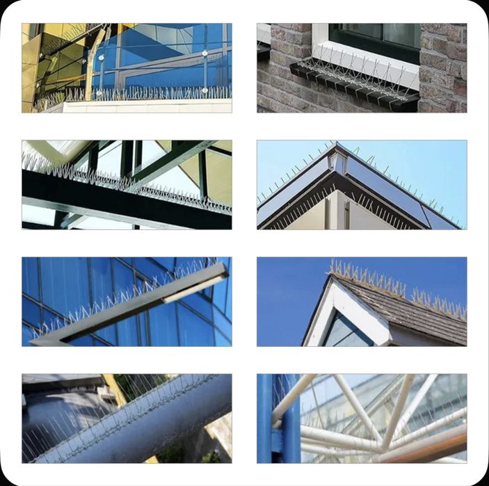 Шипы противоусадочные от птиц