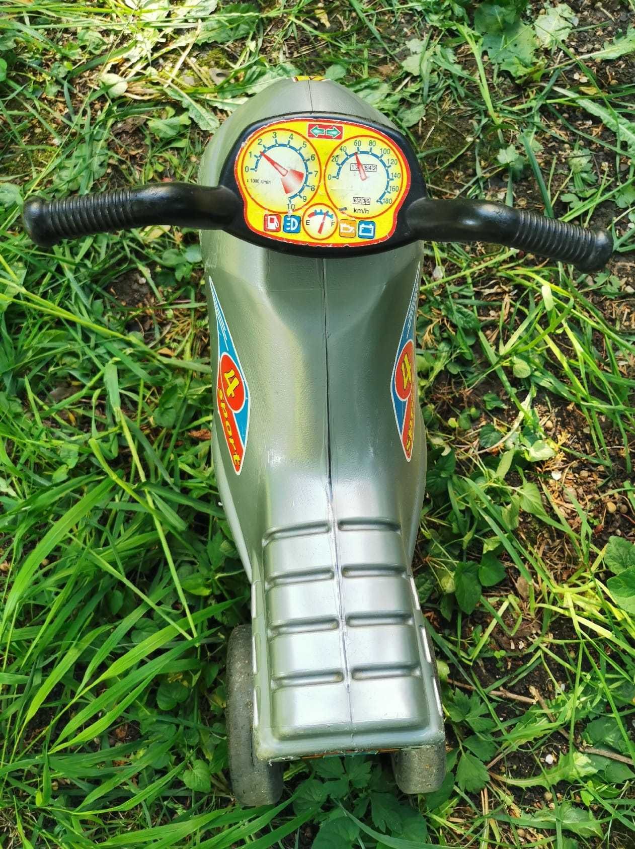 Motocicleta/tricicleta copii culoare gri
