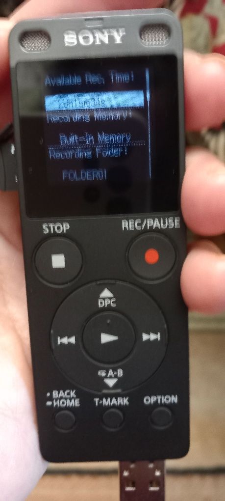 Reportofon Sony+card 32G