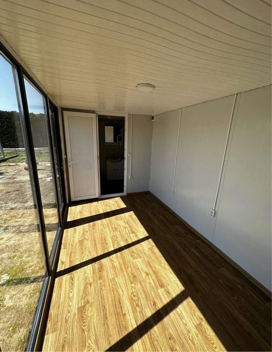 Container vitrina modular birou POZE REALE