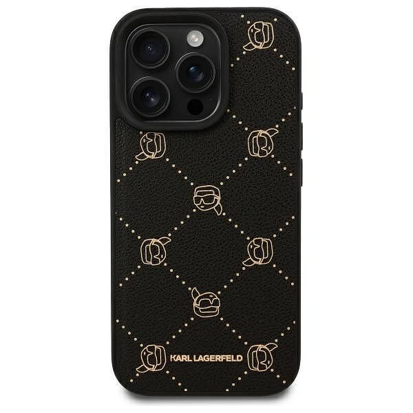 Karl lagerfeld - leather magsafe (klhmp16lpgkhphk) - калъф за iphone 1