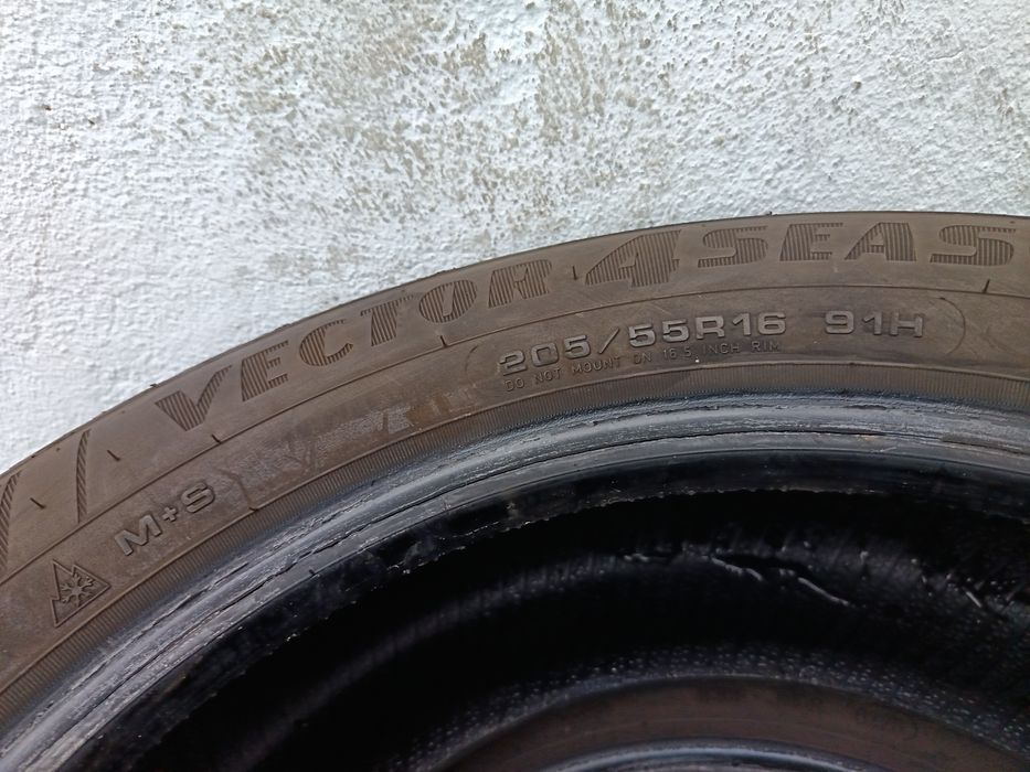 Anvelope 4sezoane ms 205 55 16 goodyear 2020 6mm
