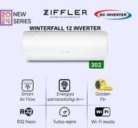 Кондиционеры ZIFFLER 12 с инвертором Оптовые цены + гарантия 3 Года