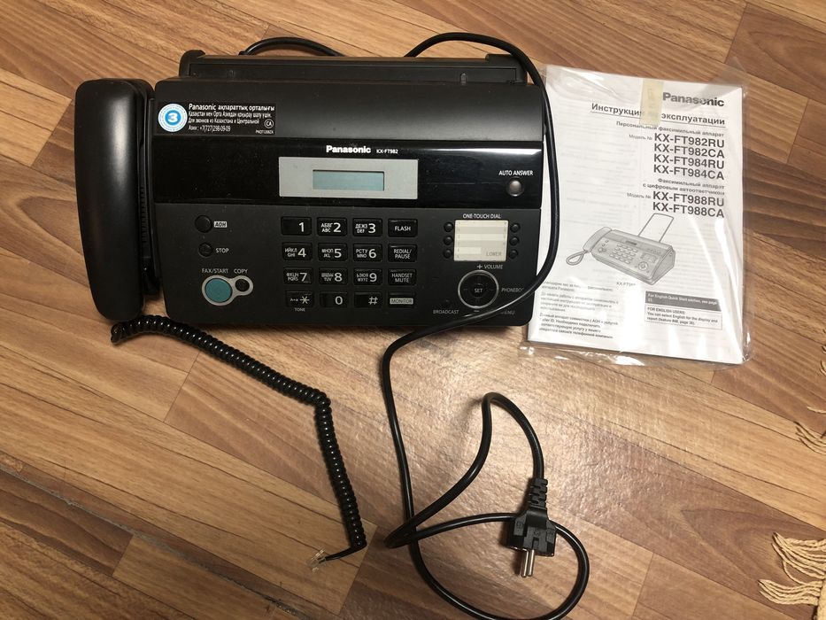 Факс Panasonic KX-FT982