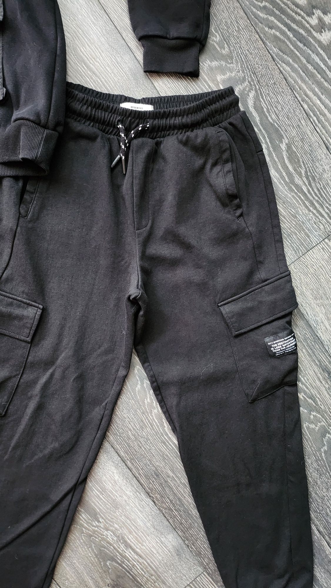 Палто H&m, Дънково яке и спортен екип Reserved 11-12год.