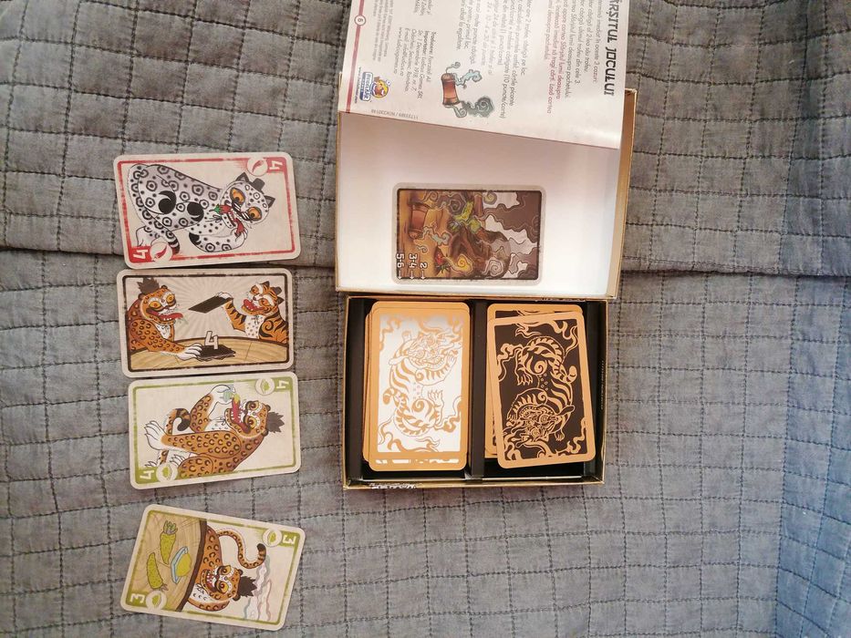 Joc de societate cu carti(cu condimente,cartile de joc- stil asiatic)