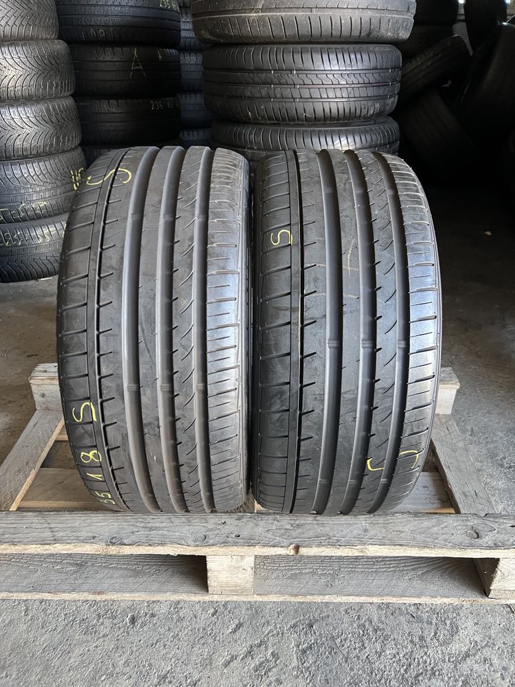 2 anvelope de vara 225/35/18 Falken 6.4 mm!