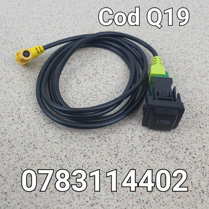 Cablu USB-RNS 315 510 RCD 510 Navigatie-Carplay-Android Auto-Nou - Q19