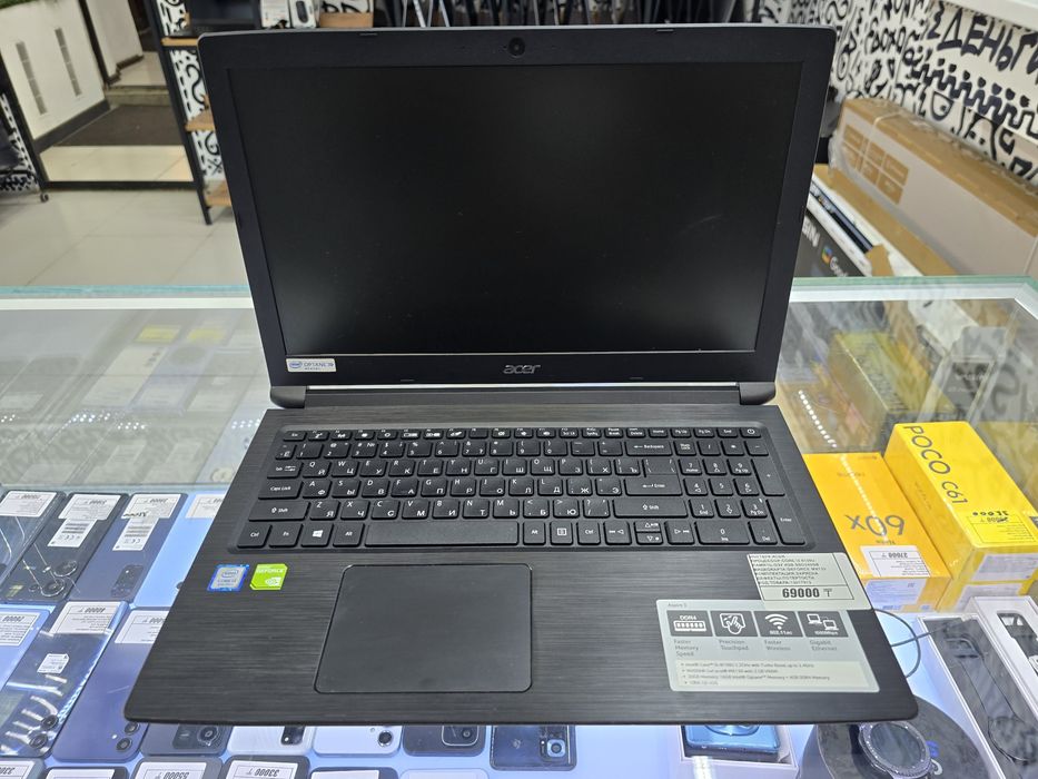 Ноутбук Acer core i3 8130u озу 4gb ssd240gb Mx130
