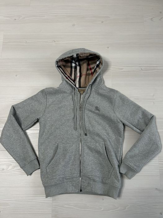 Burberry zip up hoddie