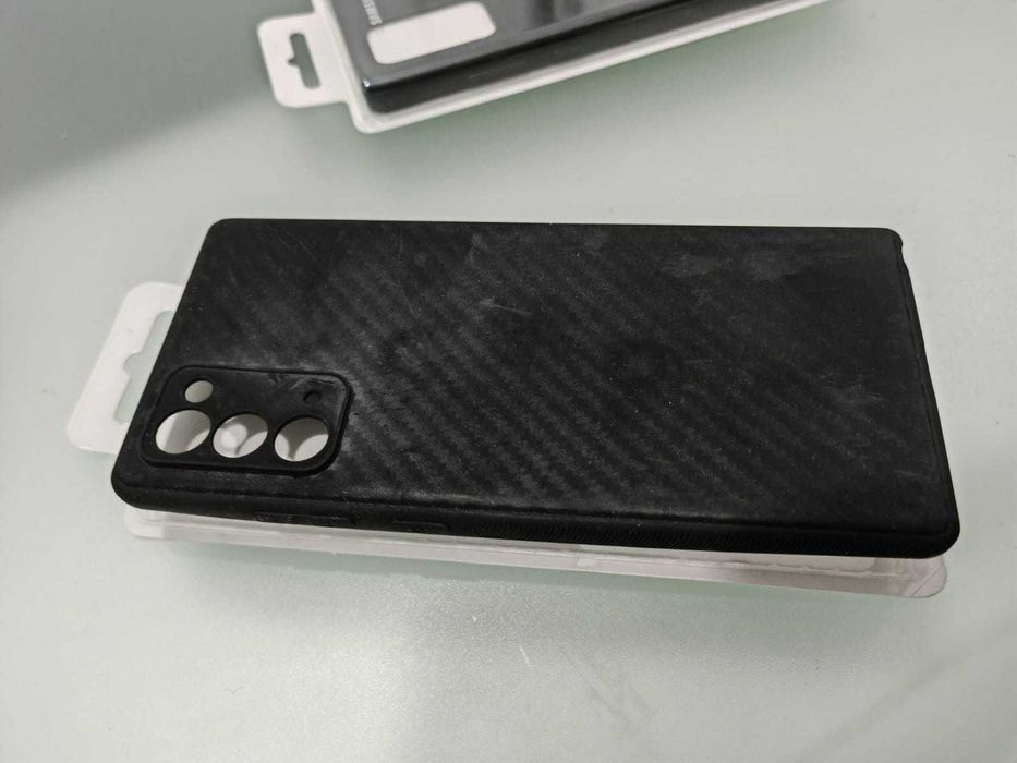 Husa samsung note 20 5g piele si silicon