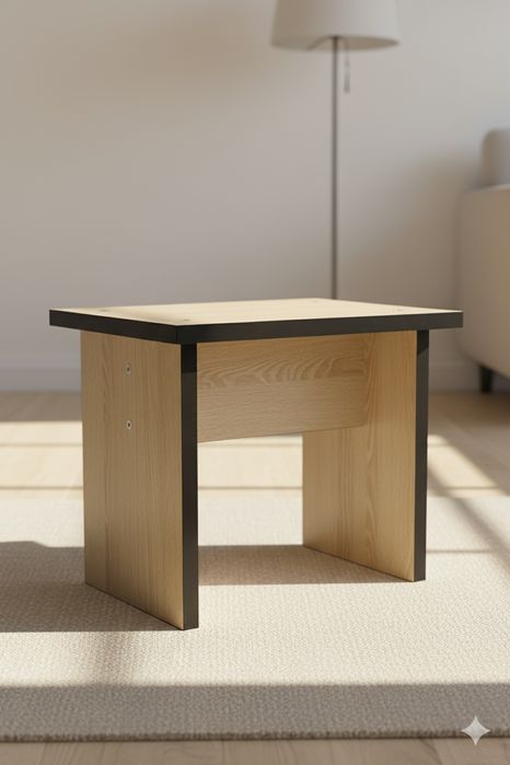 Лофт-табурет/Мини-тумба. Идеальный акцент для спальни/гостиной.