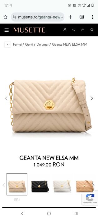 Vând geanta Musette