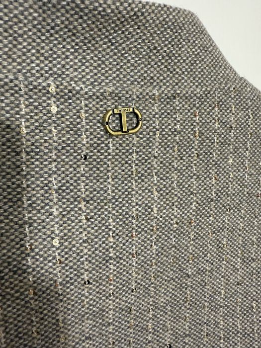 Вълнено бомбър яке Twinset