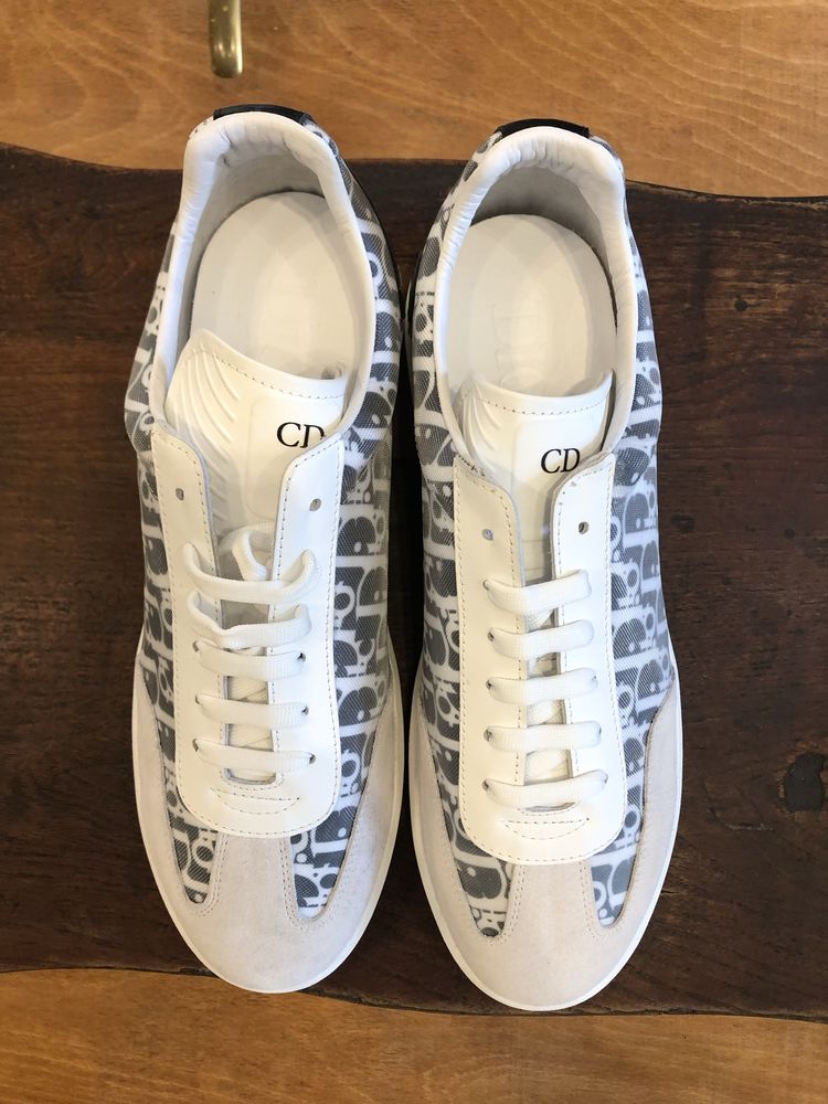 Продавам кецове Christian Dior естествена кожа и велур 44 номер