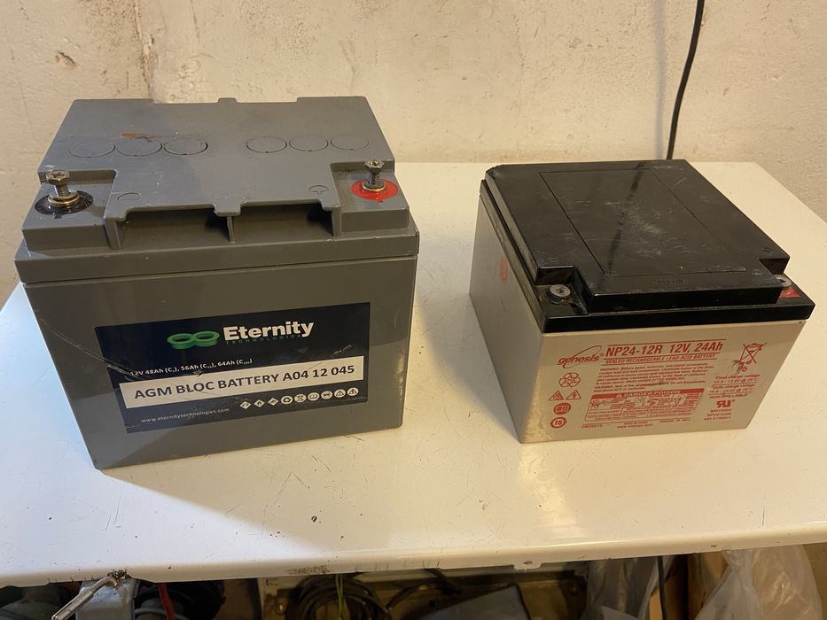 Тягови акумулатори 24 и 48 ah