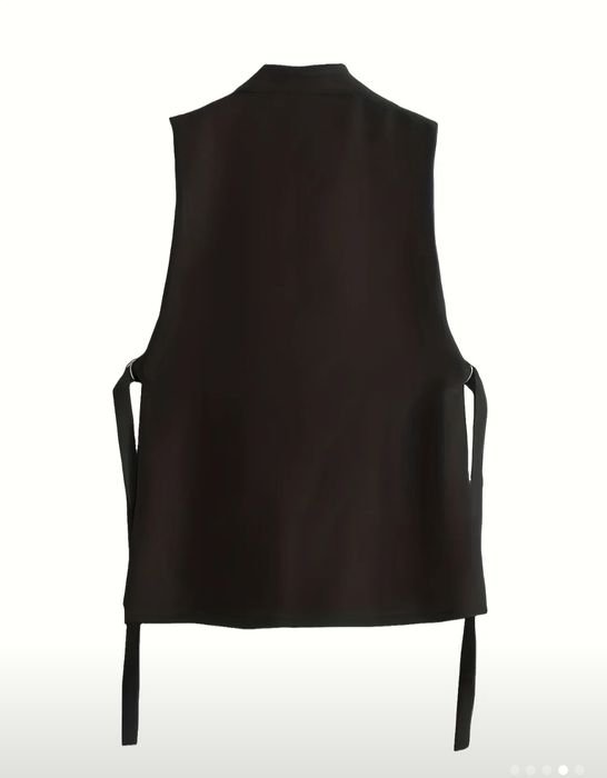 Жилетка костюмный ткань