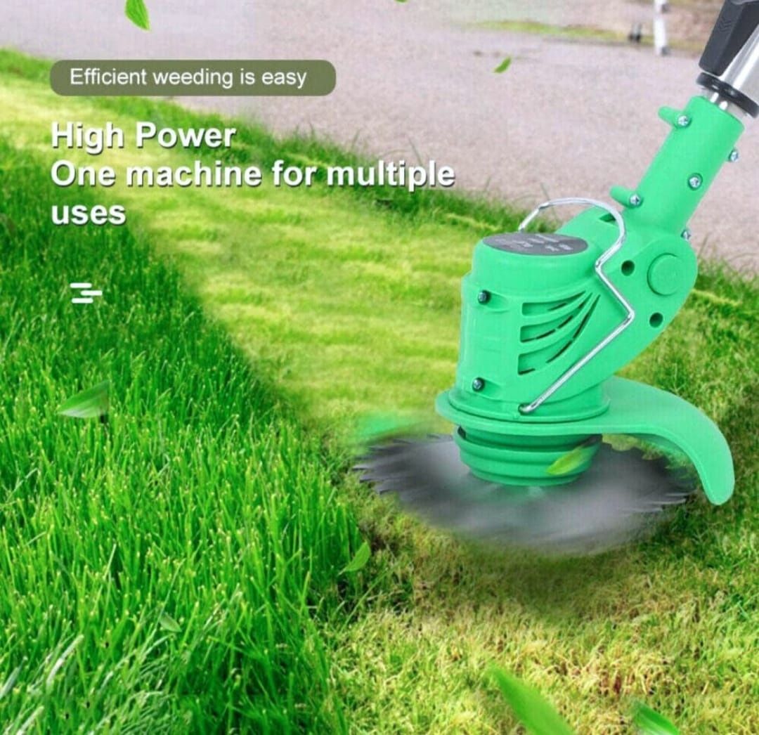Trimmer ,motocoasa cu 2 acumulatori de 36v și 8 accesorii