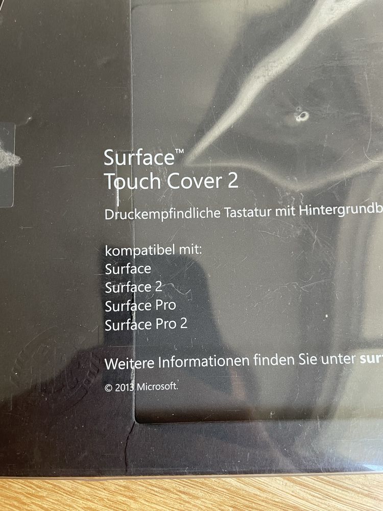 Клавиатура Microsoft Surface Touch Cover 2