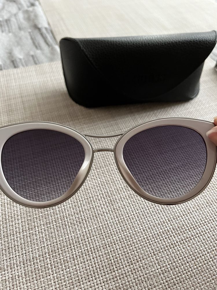 Слънчеви очила в розов цвят Guess, оригинални
