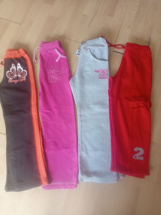 Детски ватирани клинчета за 7-8 год. и блузки