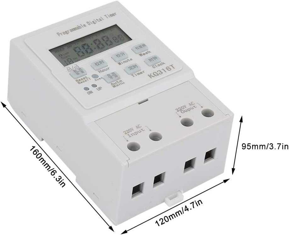 Цифров Превключвател с таймер,AC 220V 1W 25, Програмируем