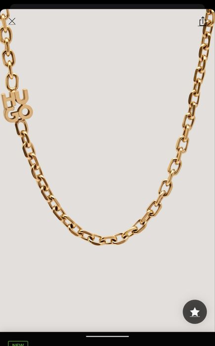 Hugo мъжко колие, ЧИСТО НОВО