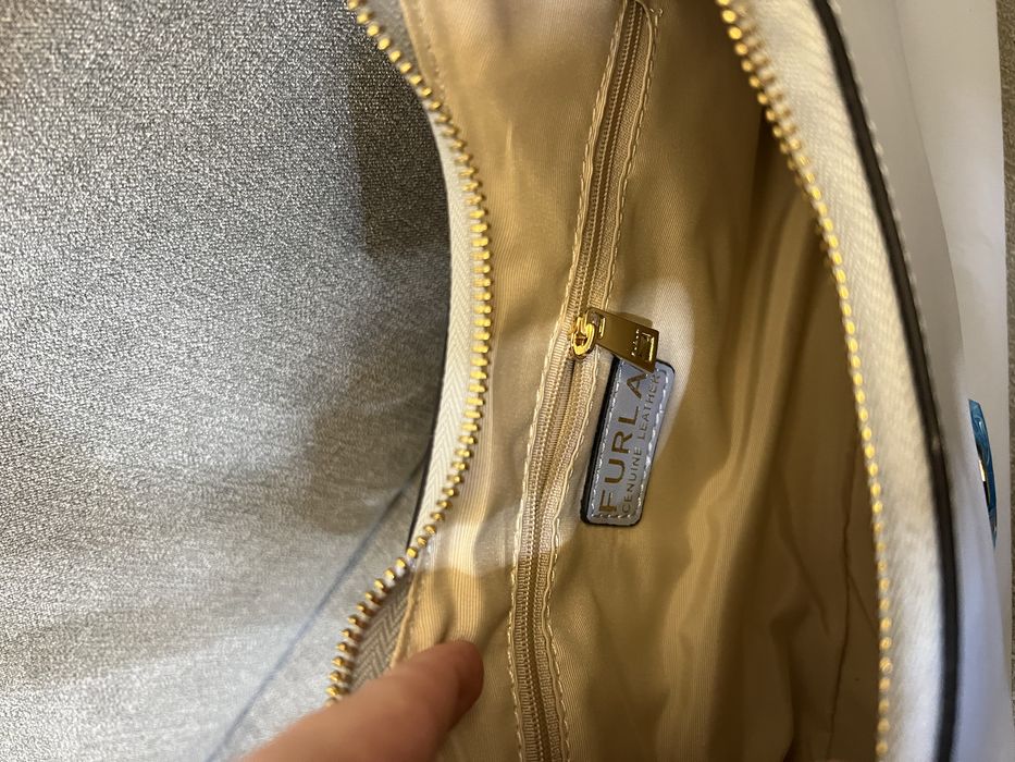 Чанта Furla, естествена кожа