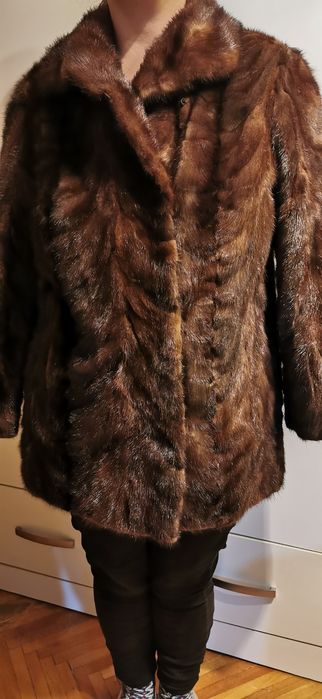 Haina Blana naturala de vizon