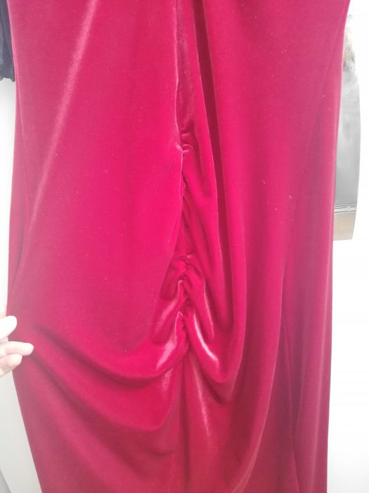 Rochie eleganta rosie, marimea S