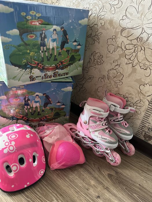 Продам новые ролики 2 пары одного размера, можно для двойни