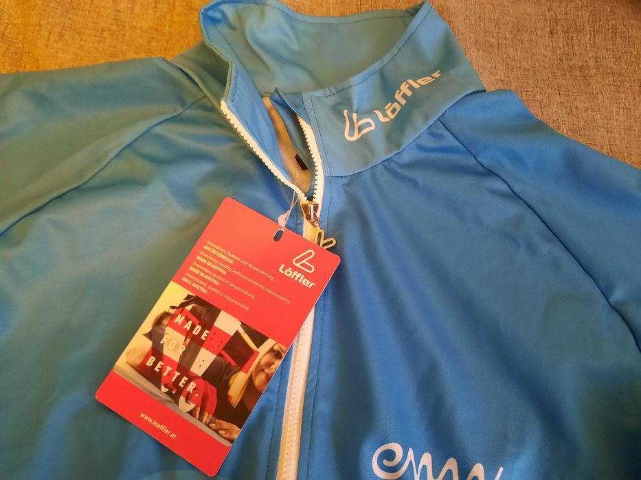 Bluza ciclism iarna noua Loffler marimi in stoc 50 M si 54 L