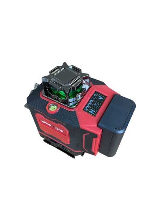 4D лазерен нивелир KraftRoyal 360° с дисплей въртящи глави+тринога-16л