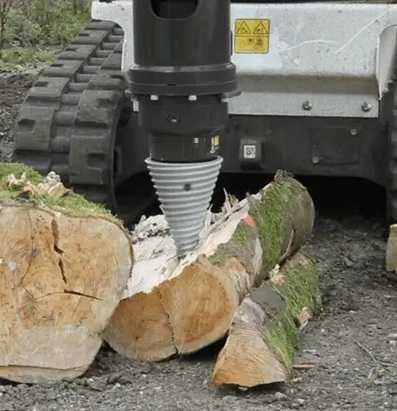 Con despicator busteni-varf despicator pt. hidromotor foreza excavator