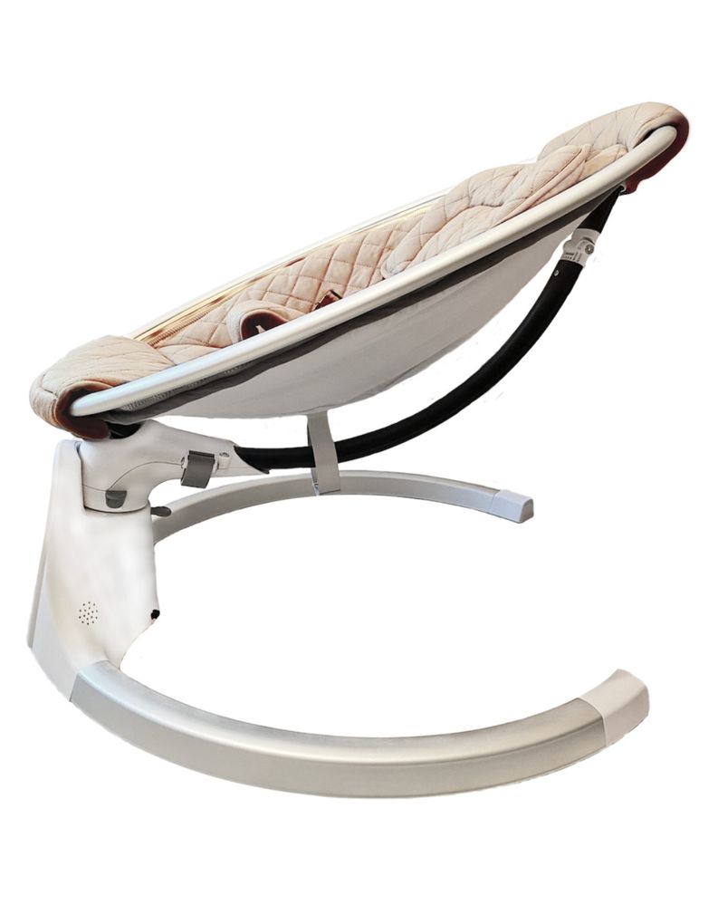 Leagan electric multifunctional bebelusi cu acoperis rabatabil