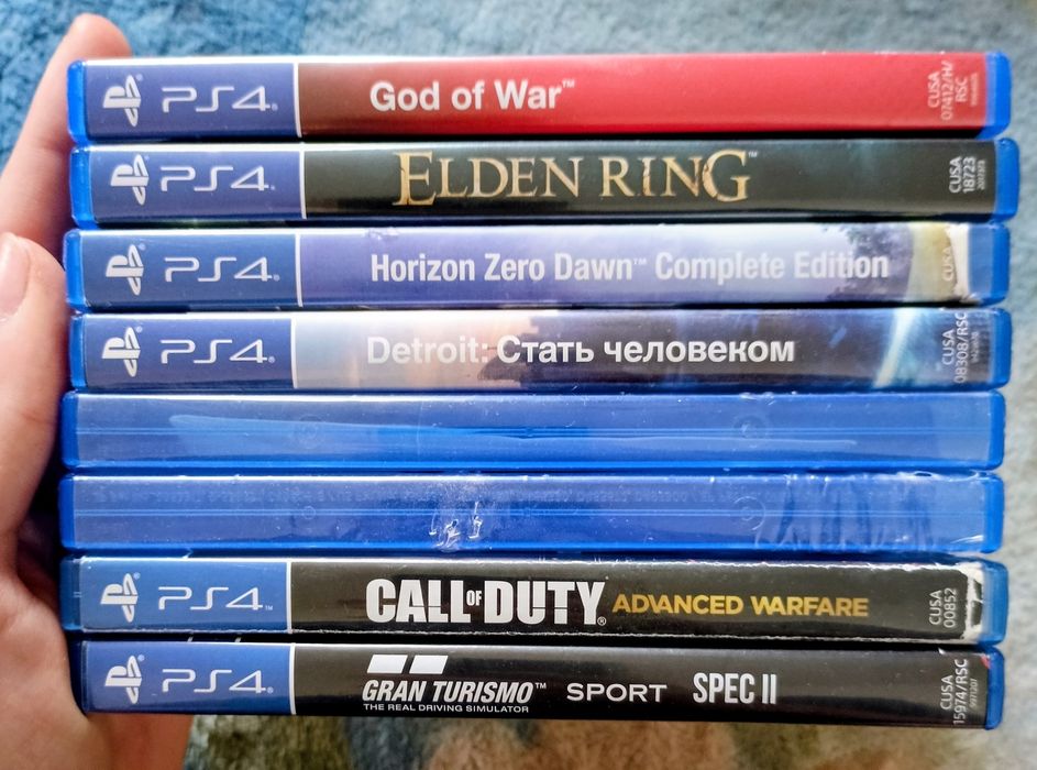 PS 4 игры в идеальном состоянии