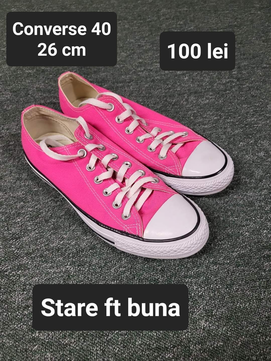 Converse roz marimea 40