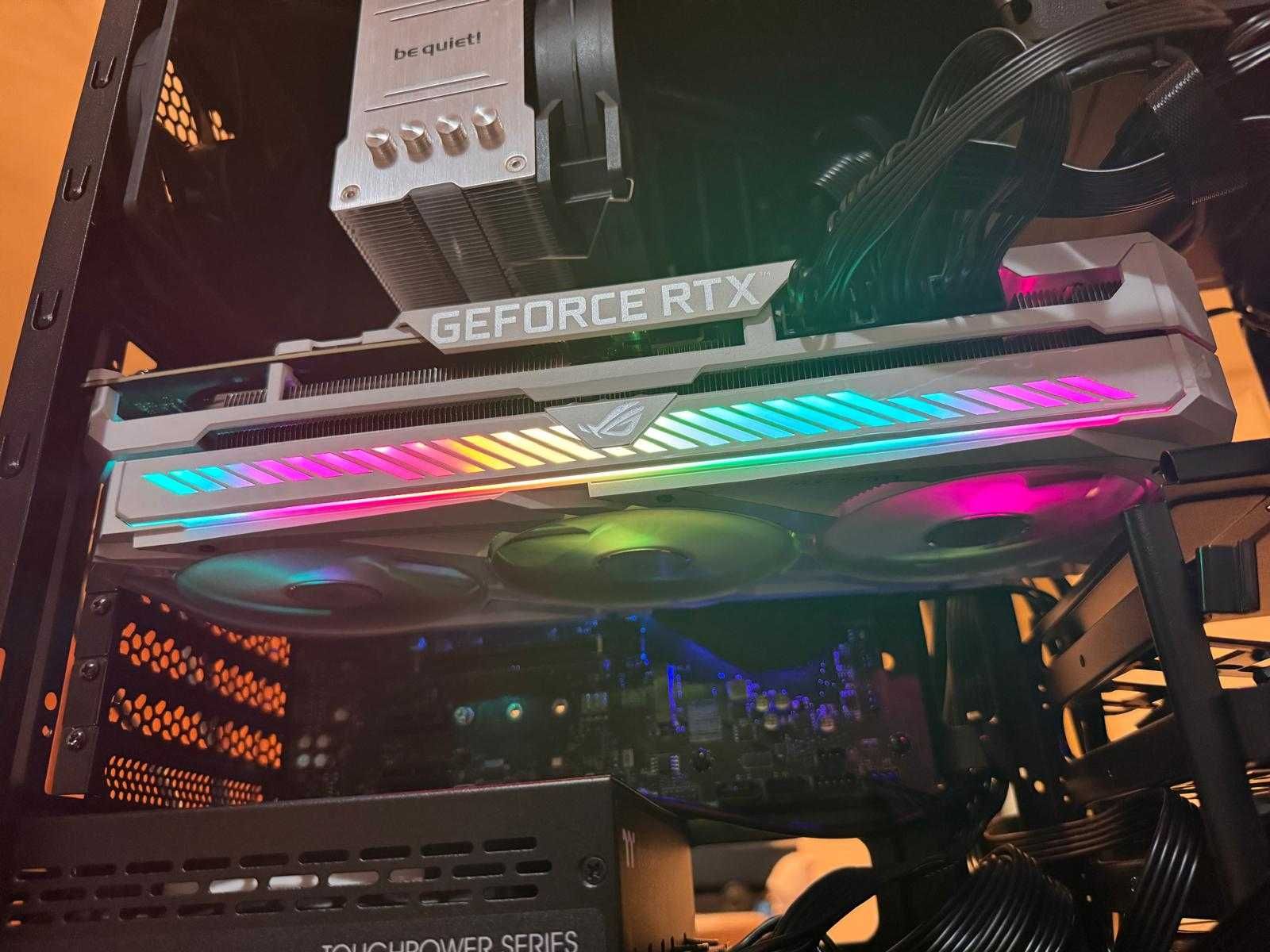 ASUS RTX 3080 White OC – 10GB, Кутия, Фактура (копие)
