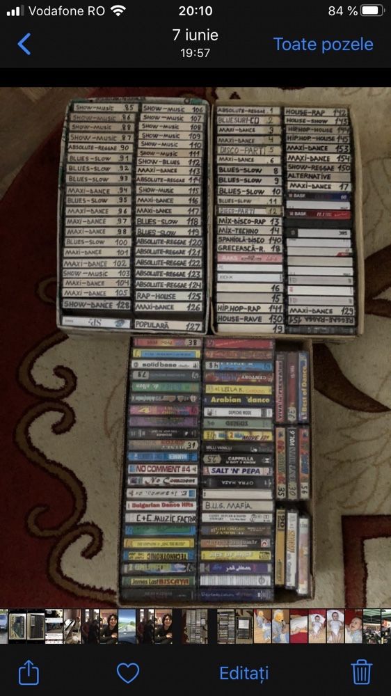 Casete si cd-uri cu muzica 80, 90, 2000