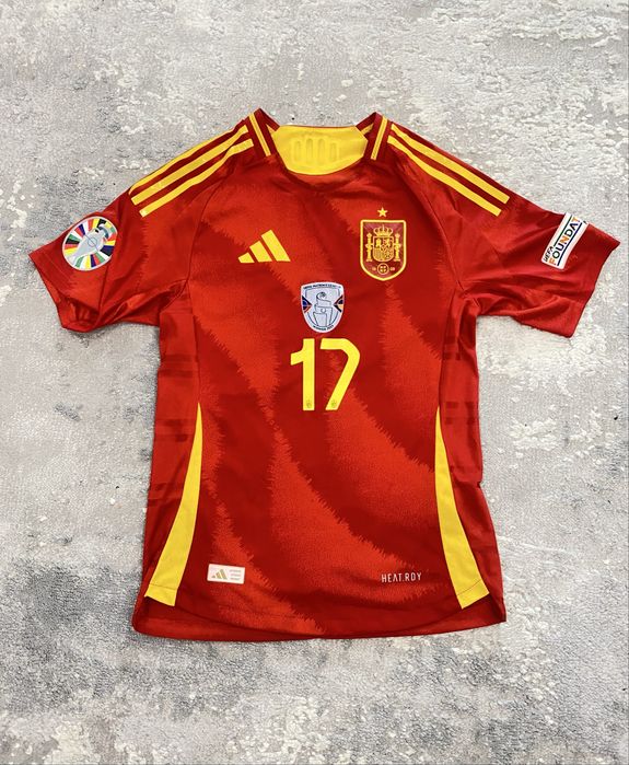 Форма Испаний EURO-2024. Nico Williams jr(17).