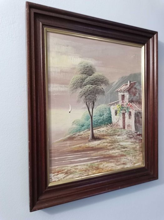 Картина маслени бои върху платно