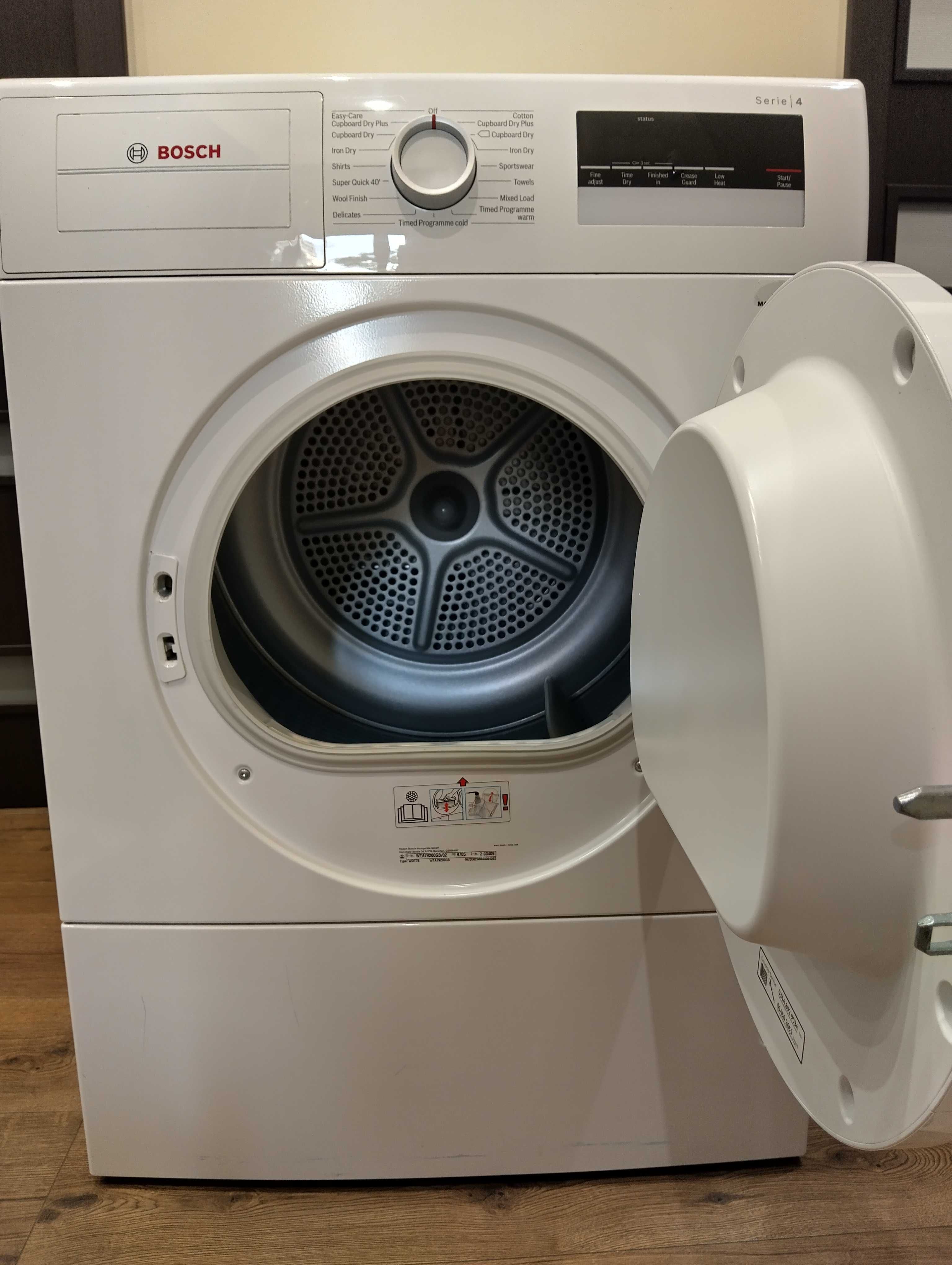 сушилня с вентилация Bosch serie 4,   WTA79200GB