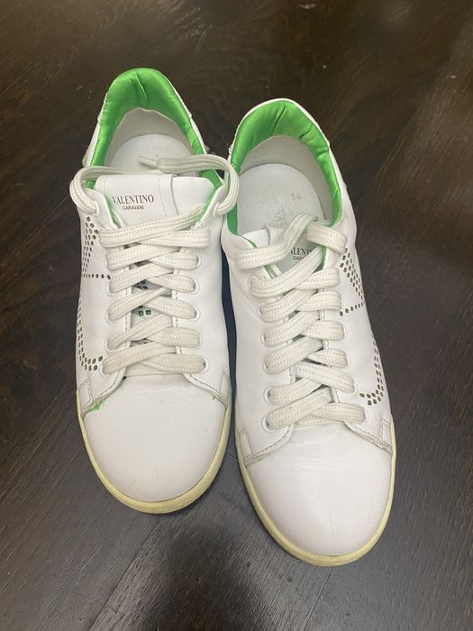 Sneackersi copii VALENTINO GARAVANI albi  36